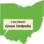 Cincinnati, OH Green Umbrella